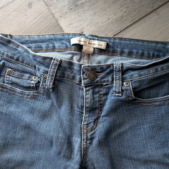 Forever 21 Stretch Skinny Jeans - Medium Wash - Size 27 (US 4) - Picture 2 of 10